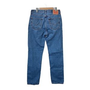 Levi's 516 Slim Straight Leg Blue Dad Jeans